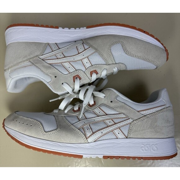 ASICS Tiger Women's Lyte Classic Shoes White Orange Size 11 - Picture 5 of 10